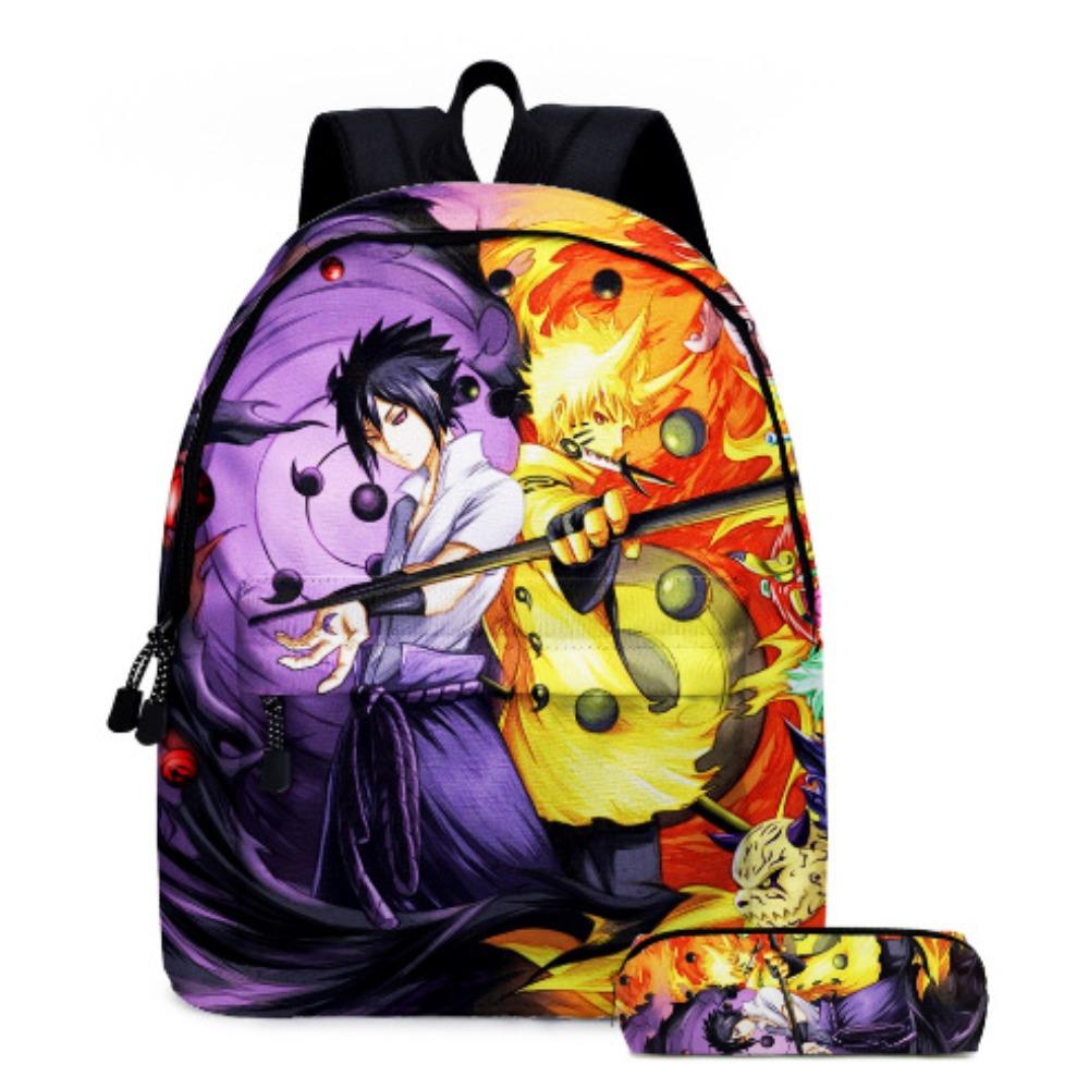 

Elementary school Naruto schoolbag Children s backpack Boys 123rd to 6th grade girls backpack as the picture