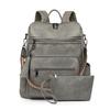 Ladies' Backpack, PU Business Bag, Large-capacity Computer Backpack, Fashionable Commuting Bag, Multi-purpose Backpack
