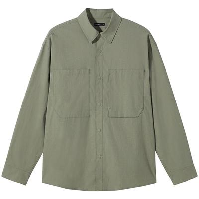Hotwind Men's 2026 Spring Loose Fit Long-Sleeve Shirt