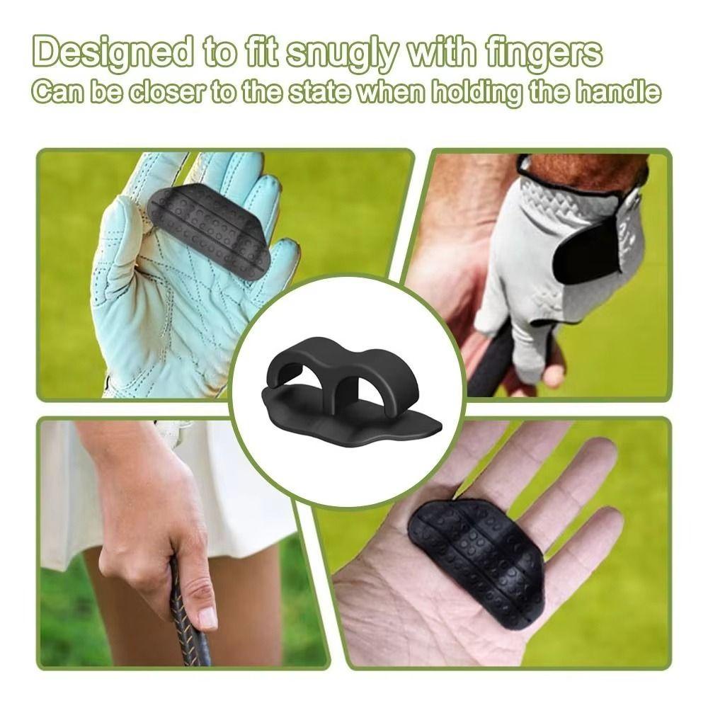 2 pcs Enhanced Ball Control Golf Club Grip Trainer Correct Posture Grip Training Aids  Swing Trainer