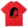 Classic Tv Girl T Shirt Fashion Funny Men Women Clothing Clothes Summer Tops Vintage Unisex Cotton Graphic T Shirts