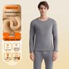 Men's Thick Lambswool Thermal Underwear Set - Velvet-Enhanced for Cold Protection, Heat Retention, and Autumn/Winter Comfort