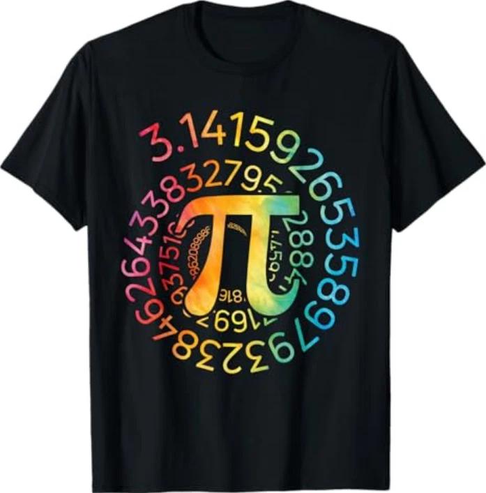 Funny Pi Day Spiral Pi Math 314 Design For Unisex Unisex Tshirt S