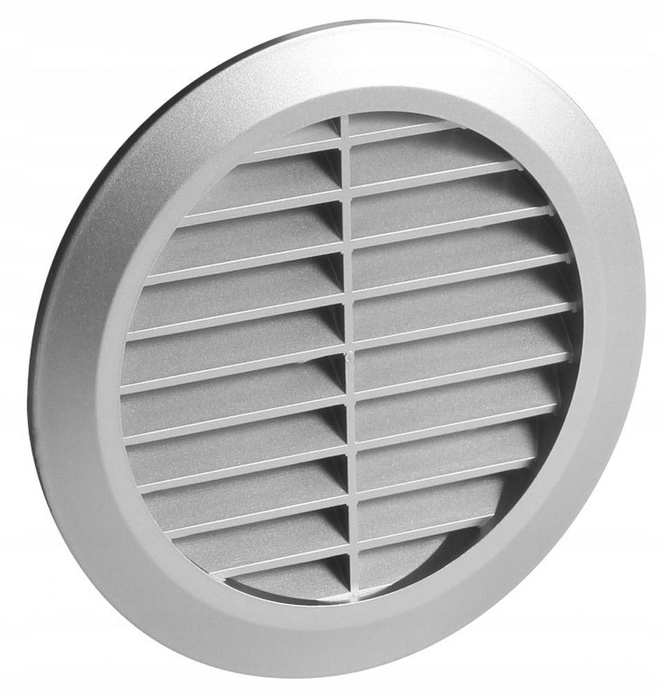Round Ventilation Grille T30Ss Ø100 Satin