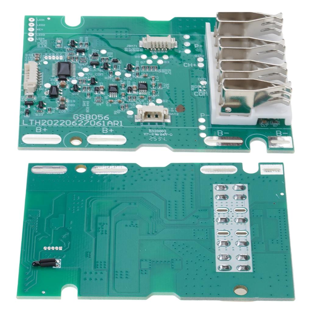 18650 Lithium Batteries Charging Protections Circuit Board Module PCB Case For 40V GMAX 29472 29462 Power Tool Assembly