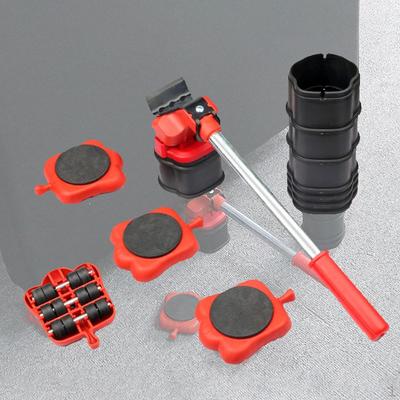Sollevatore Rulli Pesanti Set di Strumenti Ruote per Spostamento Kit di Pattini