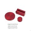3 Pieces Bodywork Puller Pads Anodized Vehicle Body Repair Tool with Lightweight Pull Tabs for