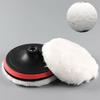 3\" 4\" 5\" 6\" 7\" Lambs Wool Buffing Polishing Pads Bonnets Sanding Car Buffer Pad
