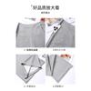 Grey wide-leg pants women's spring high waist drape summer ice silk straight casual modal dance mosquito-proof cool pants