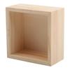 1/4Pcs Wooden Tray Set Square Succulent Organizer Home Decor Pearl Jewelry Pot Bonsai Plants Growing Pots Storage Box