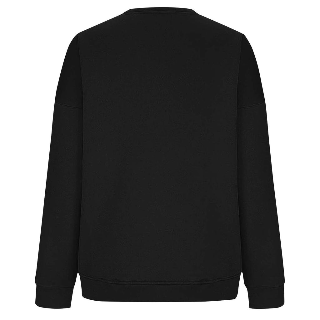 Plus Size Sweatshirt For  Women Oversized Crewneck Long Sleeve Pullover Tops