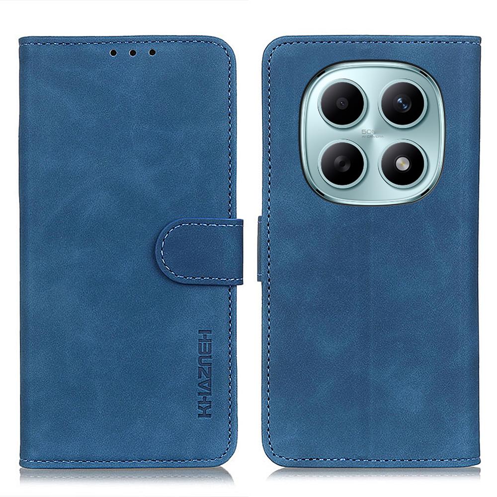 KHAZNEH For Xiaomi Poco M8 5G/Redmi Note 15 5G (Global) Case PU Leather Retro Texture Phone Cover