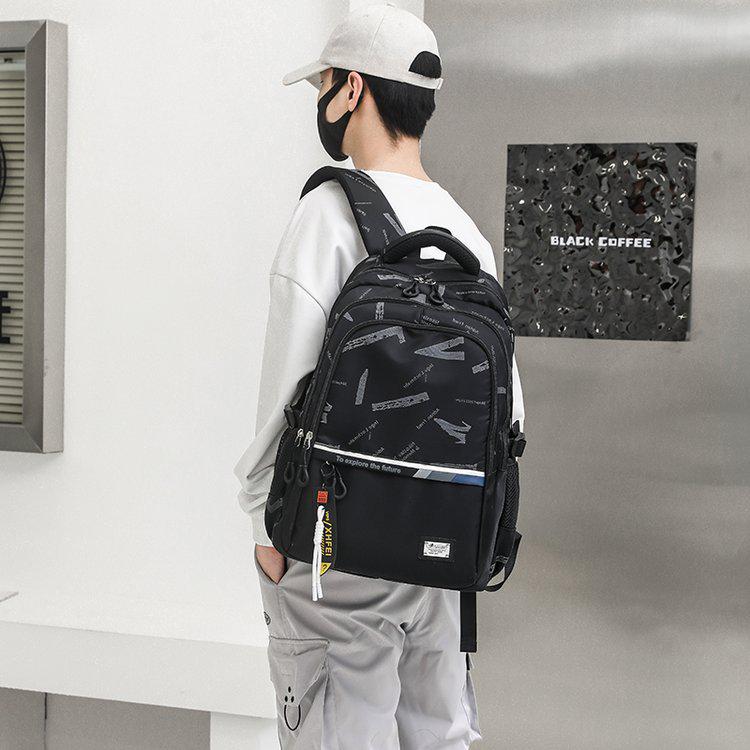 Zaino alla Moda di Grande Capacità per Studenti Universitari - Stile Accademico Trendy