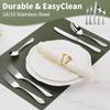 2026 Stylish Stainless Steel Cutlery Set: Thickened Steak Knife, Fork, and Dessert Spoon for Hotels and Western Restaurants
