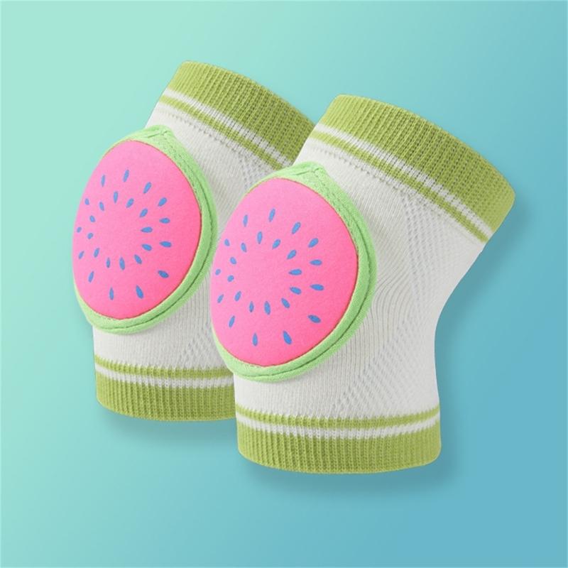 1 Pair User  Friendly Baby Knee Protective Sleeves Kneepads For Indoor Play Crawling Practice And First Step Safety