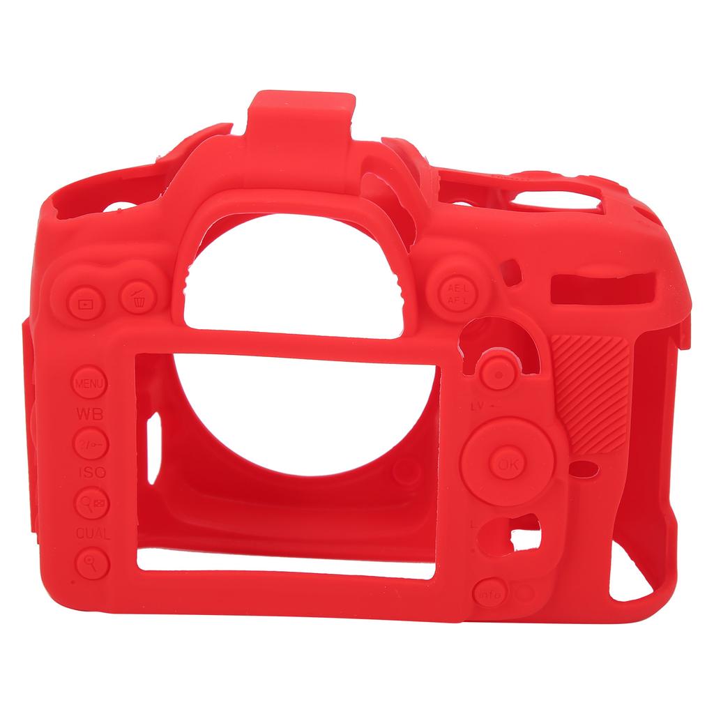 Camera Protective Shell Silicone Case Cover Fit for Nikon D7000 Camera AccessoriesRed