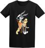 Men's Bugs Bunny Spanking Lola Bunny T Shirt Regular Fit T Shirt, S-4XL