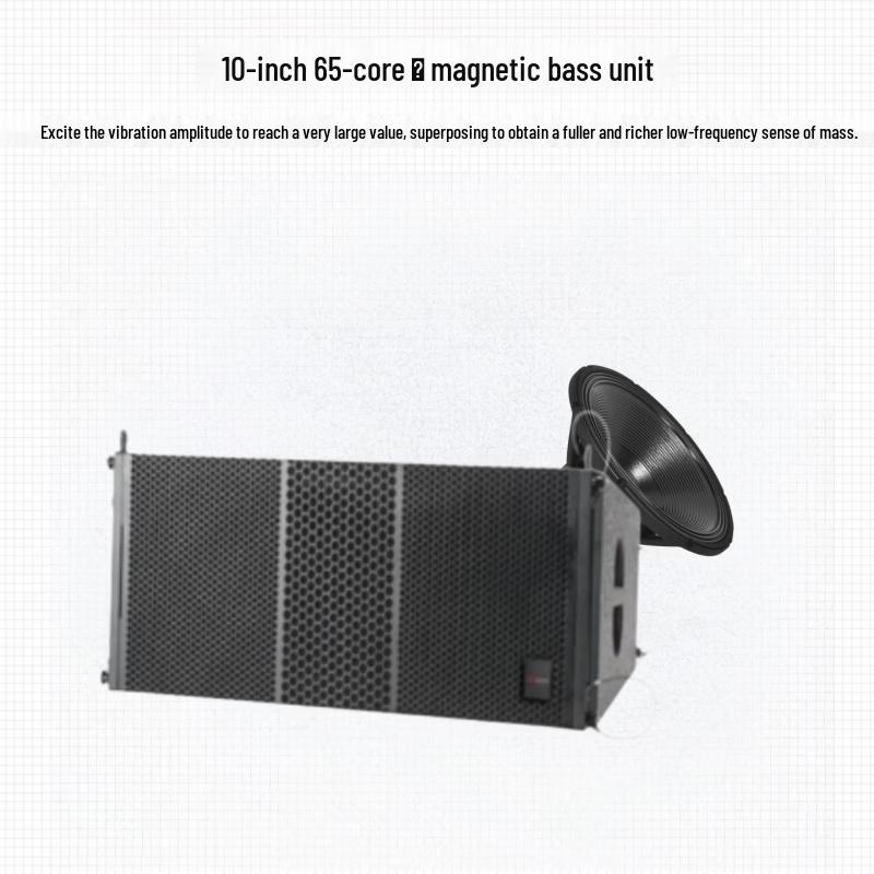 HIKVISION DS-QAOLP60014 Dual 10-inch Line Array Speaker CN Plug (adapter Included)