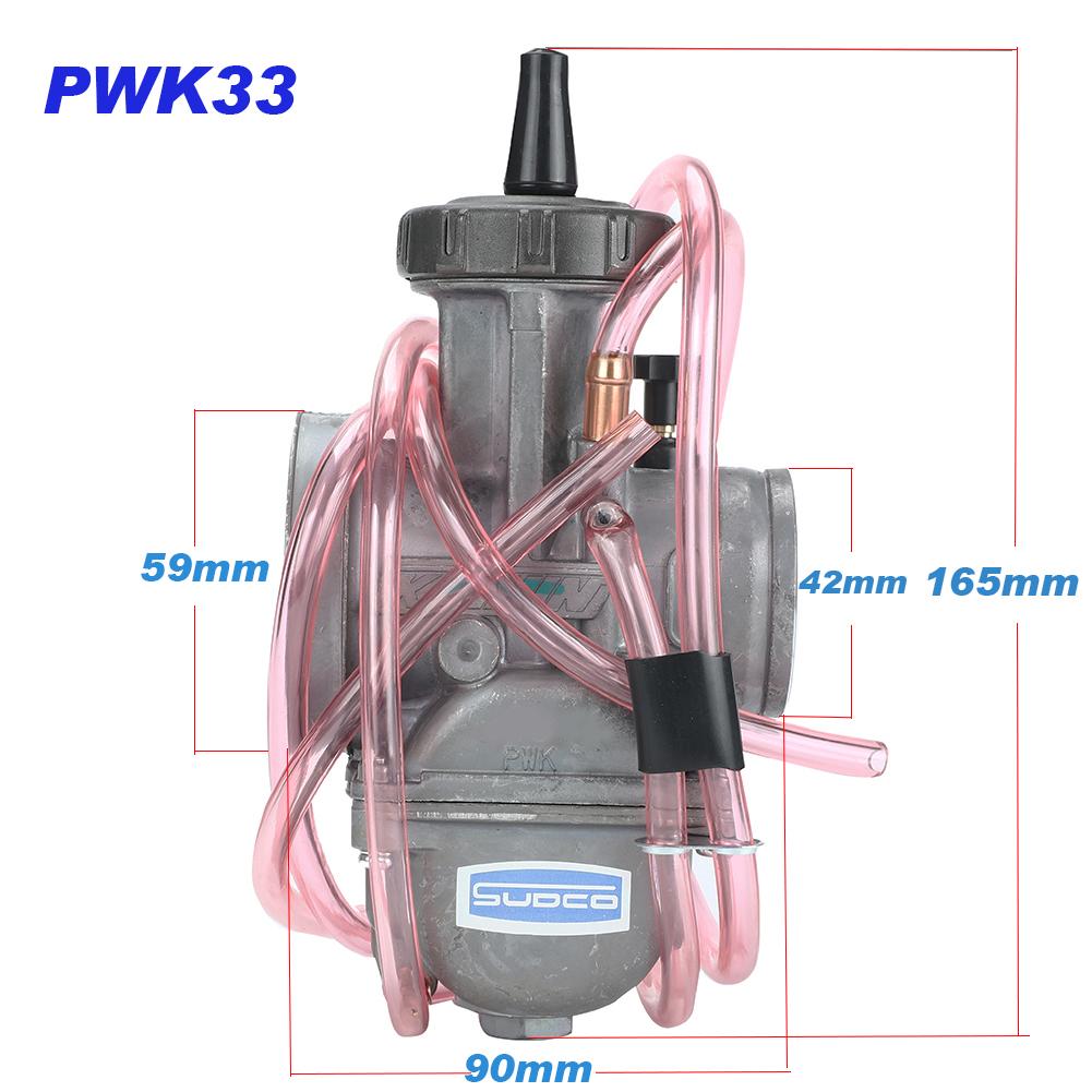 Motorcycle PWK Carburetor 33 34 35 36 38 40 42mm For Keihin Mikuni Maikuni Scooters Dirt Bike ATV with Power Jet Used 250 To 650