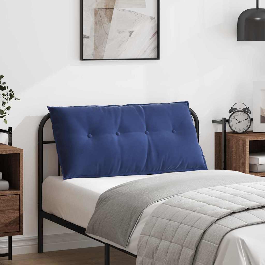 Back Cushion Police Blue 100 x 50 cm Cord Fabric