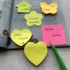 100 sheets Colorful Sticky Notes Self Sticky Notes Heart Arrow Creative Notepads Planner Sticker For Office School Supplies