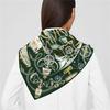 90CM Silk Scarf Women Horse Carriage Print Square Scarves Head Echarpes Silk Foulards Femme Wraps Beach Shawl Bandana Lady Hijab