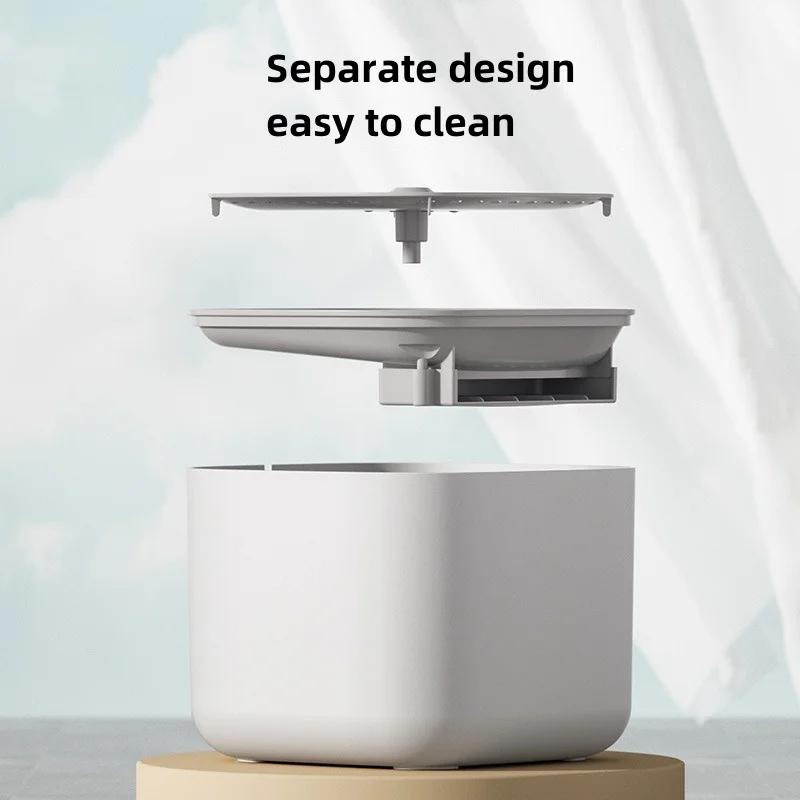 Cat Water Fountain Ultra Quiet Large Capacity Pet Water Drinking Bowls Dispenser USB Electric Automatic Recirculate Detachable