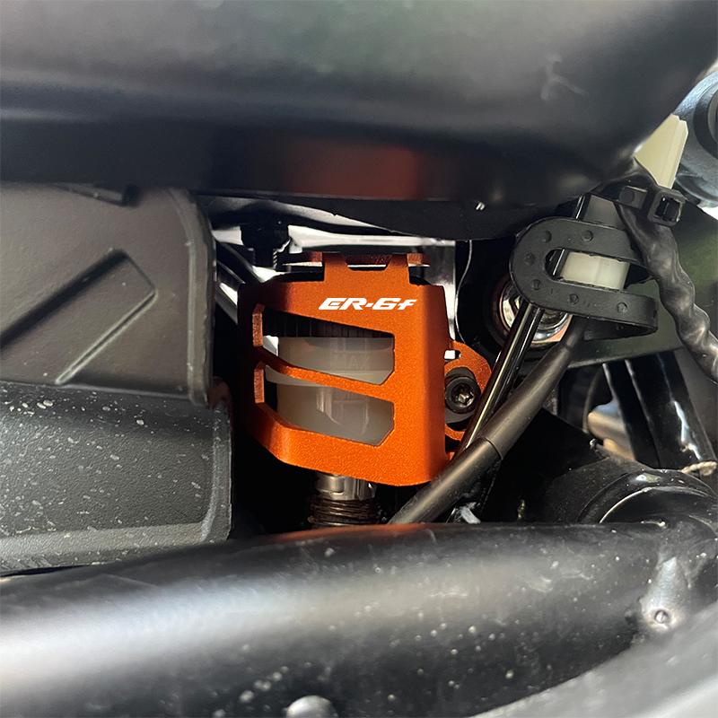 Pro Kawasaki ER-6F ER6F 2009-2016 ER6 F 2015 2014 2013 Motocyklový CNC Zadní Kryt Nádržky Brzdové Kapaliny Ochranný Ponožka