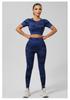 Seamless Tie-Dye Yoga Set: Beautiful Back Sports Bra & High-Waist Peach-Lifting Leggings for Women