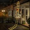 3M Santa Claus Climbing Ladder Light USB Plug 8 Flashing Modes Christmas Decoration for Home Xmas Tree Wall Window Decoration