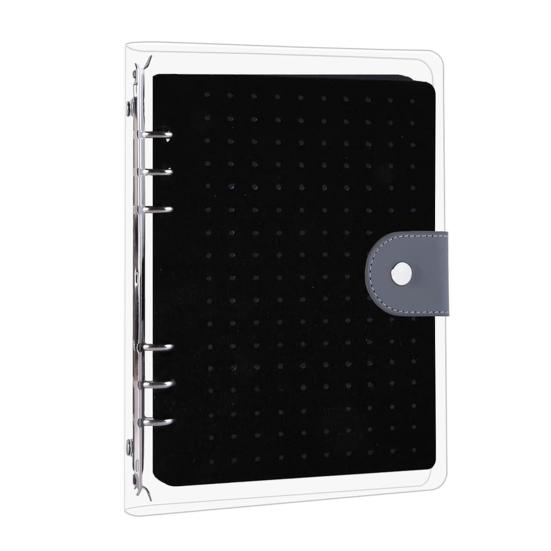 Anstecknadel-Displaybuch 8 Filz-Ansteckseiten Abzeichen-Sammler-Album Emaille-Pin-Organizer