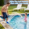 PLA Pool Fountain Sprinkler Swimming Pool Waterfall Sprayer  Above Ground Pool Use