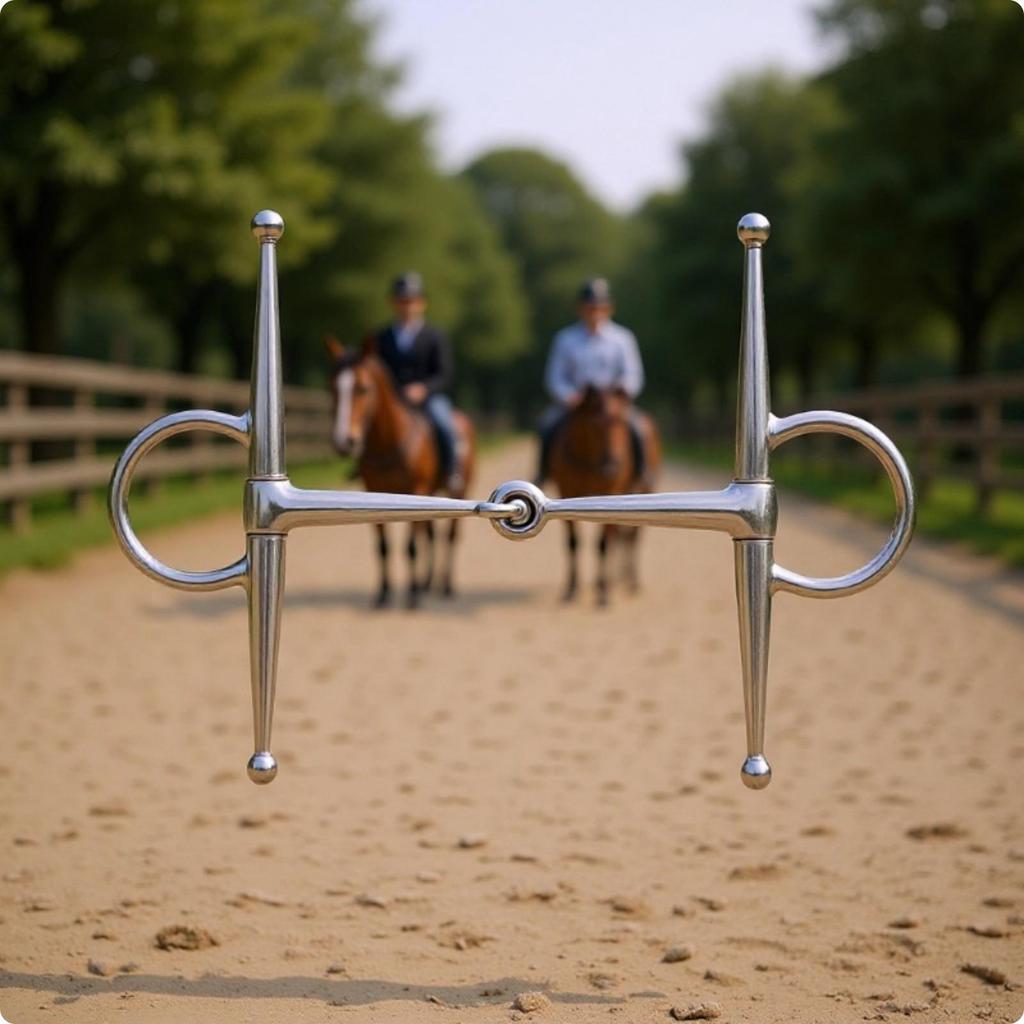 Stainless Metal Mount Polished Equestrian Equipment Pinch-proofPinch