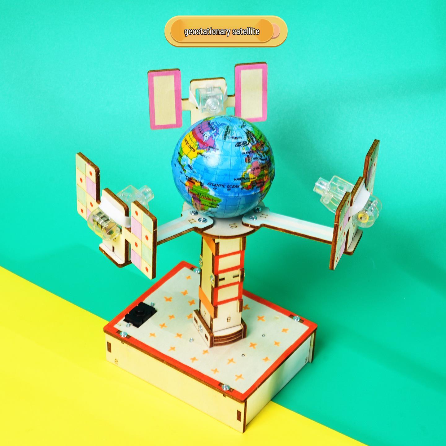 DIY Children s STEAM Kit: Geostationary Satellite Experiment for Kindergarten
