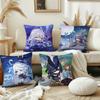 Game Genshin Impact Girl Cushion Cover Pillow Cover Decoration Room Home Sofa Living Office Car Nordic Simplicity