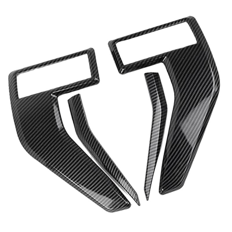 Car Side Fender Cover Trims Decorative Stickers for Ford F150 F-150 Carbon Fiber