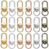 10pcs/Lot 13x33mm Snap Lobster Clasps Hooks for DIY Jewelry Making Keychain Bag Clasp Keyring Accessories Supplies