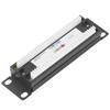 8 Ports Wandmontage Netzwerk Patch Panel UTP Cat6 Ungeschirmte Verdrahtungshalterung für 23‑28AWG-Kabel