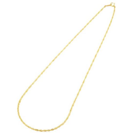 Šroubovací řetízek z ryzího zlata 45cm 3g K24 gravírovaný