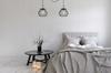 Hanging Lamp, Ceiling Chandelier, Wire Shade, Led
