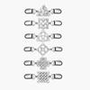 Vintage Double Buckle Sweater Clip - Fashion Hollowed Waist & Scarf Accessory for Women
