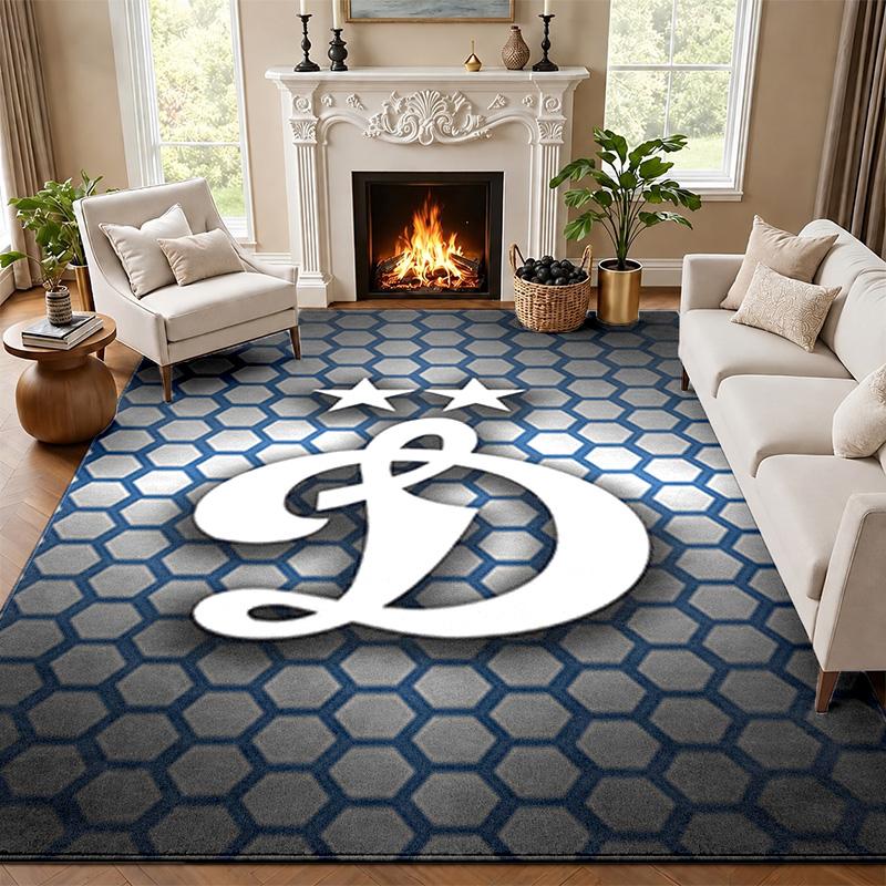FC Dinamo Minsk Carpet Door Mat for Living Room or Bedroom Protective Mat Under Chair Office Decoration Christmas Gift Birthday Present