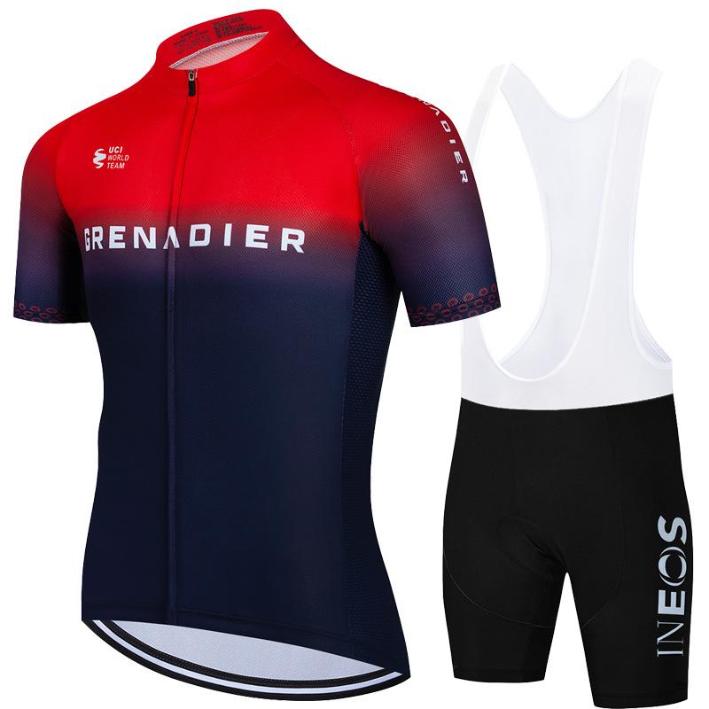 Sommer Atmungsaktiver Radanzug Träger Kurzarm Anzug Radanzug