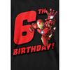 Marvel Childrens/Kids Iron Man 6th Birthday Hoodie