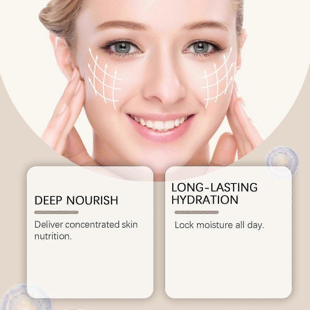 Capsules Sérum Visage Vitamine E (60 Compte) - Essence Hydratante Légère, Soin Visage à Absorption Rapide pour Peau Sèche, Améliore l'Élasticité de la Peau