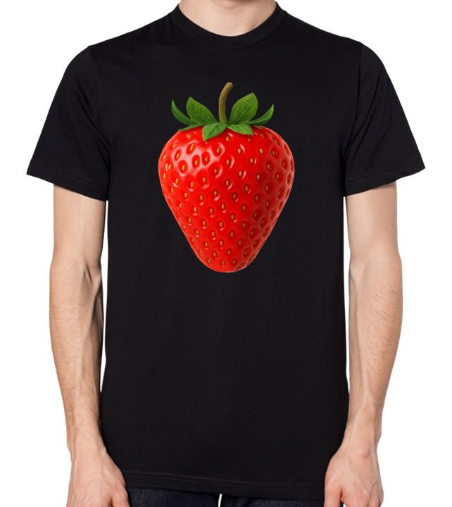 Strawberry Unisex Fruit T-Shirt S