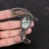 Astrophyllit Anhänger Kupferdraht umwickelter Anhänger Fisch Anhänger Astrophyllit Edelstein Schmuck Handgefertigter Anhänger Kupferschmuck Geschenk für Frauen