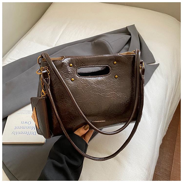 

Ретро сумка, Стильная, Повседневная и Модная Сумка, Сумка через плечо, Женская сумка для поездок кофейный