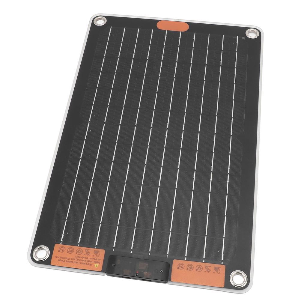 15W 5V 2.5A Solar Panel Battery Charger Monocrystalline Silicon Rain Proof Ultra Thin Portable