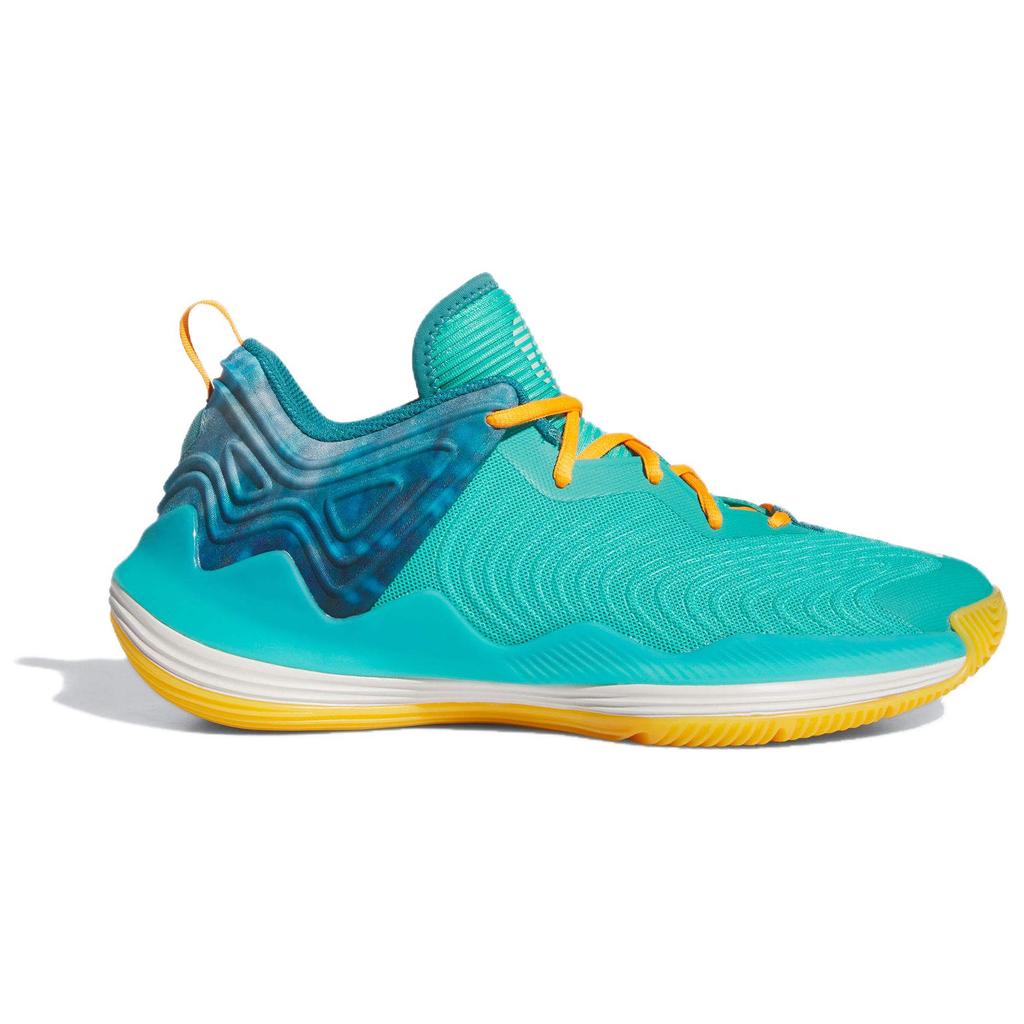 Adidas D Rose Son Of Chi Comfortable Durable Low Top Basketball Shoes Unisex Sneakers Teal IE7805